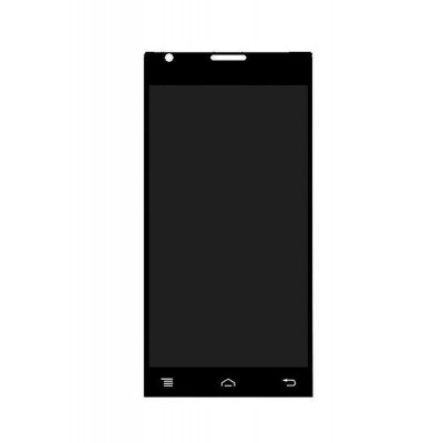 Lcd With Touch Screen For Lava Iris 456 Black By - Maxbhi.com