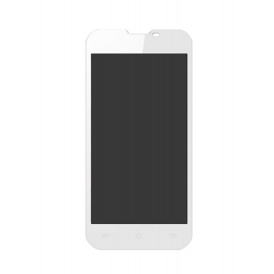 Lcd With Touch Screen For Lava Iris 500 White By - Maxbhi.com