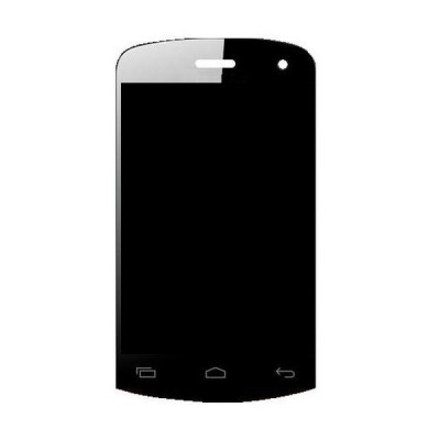 Lcd With Touch Screen For Maxx Genx Droid7 Ax354 Black By - Maxbhi Com