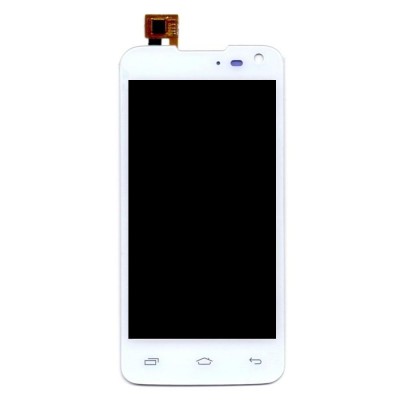 Lcd With Touch Screen For Micromax Canvas Mad White By - Maxbhi Com