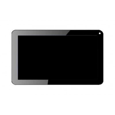 Lcd With Touch Screen For Micromax Funbook P256 Black By - Maxbhi.com