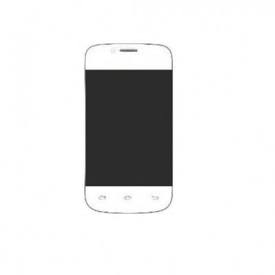 Lcd With Touch Screen For Mtech Opal Quest 3g White By - Maxbhi.com