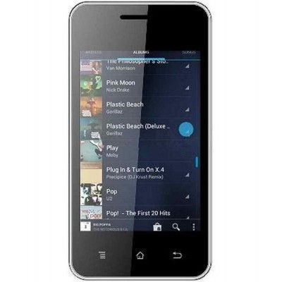 LCD with Touch Screen for Spice M-6100 - White