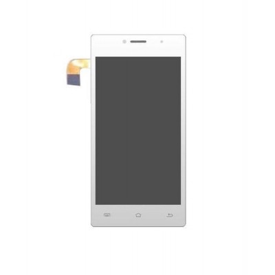 Lcd With Touch Screen For Spice Smart Flo Crystal Mi449 White By - Maxbhi.com