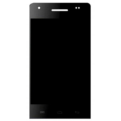 Lcd With Touch Screen For Vayoki M35 Black By - Maxbhi Com