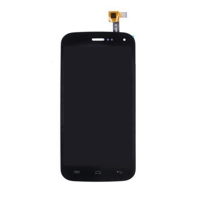 Lcd With Touch Screen For Wiko Barry Grey By - Maxbhi.com