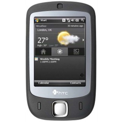 LCD with Touch Screen for HTC P3452 - Black