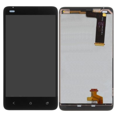 Lcd With Touch Screen For Htc One Sc T528t Black By - Maxbhi Com