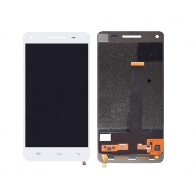 Lcd With Touch Screen For Micromax Canvas 4 Plus A315 White By - Maxbhi Com