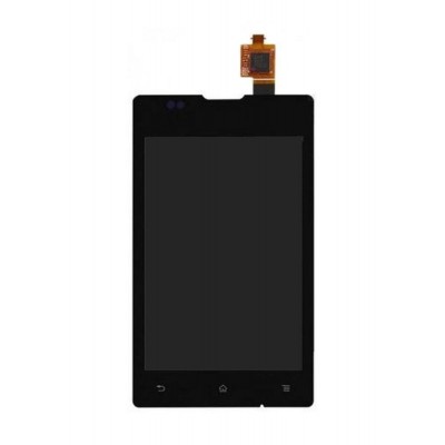 Lcd With Touch Screen For Sony Ericsson Xperia E C1505 Black By - Maxbhi.com