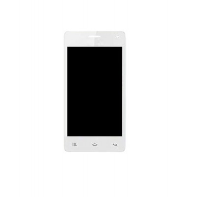 Lcd With Touch Screen For Celkon Q3k Power White By - Maxbhi.com
