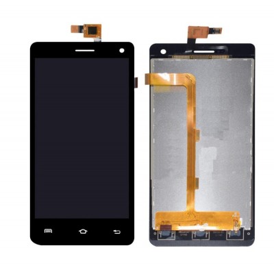 Lcd With Touch Screen For Iball Cobalt 2 Black By - Maxbhi Com