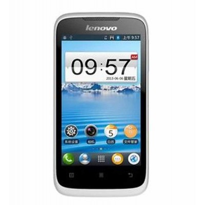 LCD with Touch Screen for Lenovo A360E - Black