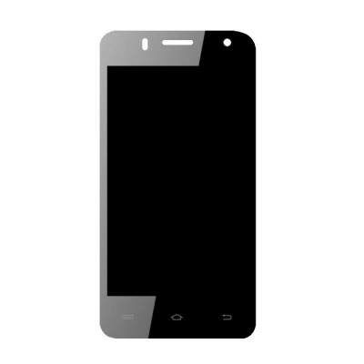 Lcd With Touch Screen For Intex Cloud N Ips Black By - Maxbhi Com