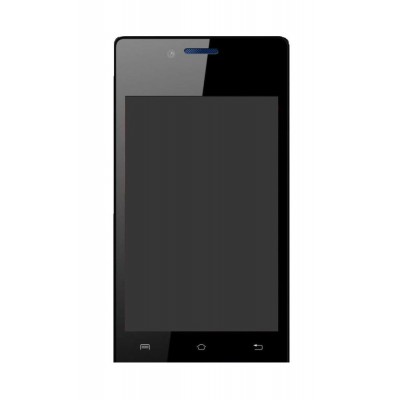 Lcd With Touch Screen For Lava Iris 370 Blue By - Maxbhi.com