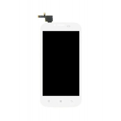 Lcd With Touch Screen For Lenovo Ideaphone A706 Grey By - Maxbhi.com