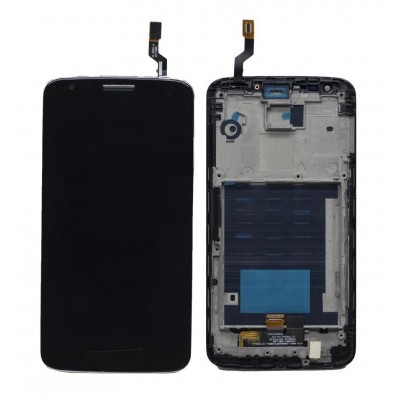 Lcd With Touch Screen For Lg G2 D802t Red By - Maxbhi Com