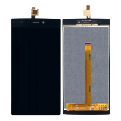 Lcd With Touch Screen For Micromax Canvas Nitro 2 E311 Black By - Maxbhi Com
