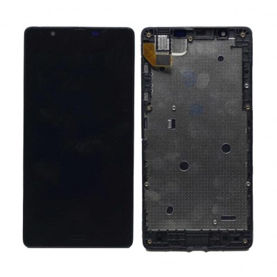 Lcd With Touch Screen For Microsoft Lumia 540 Dual Sim Blue By - Maxbhi Com