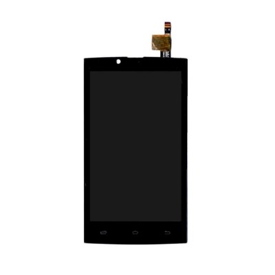 Lcd With Touch Screen For Spice Xlife 404 Black By - Maxbhi Com
