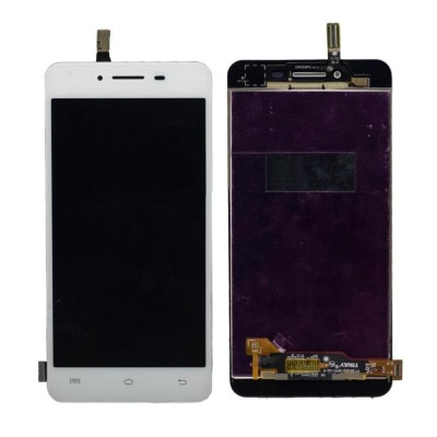 Lcd With Touch Screen For Vivo V1 White By - Maxbhi Com
