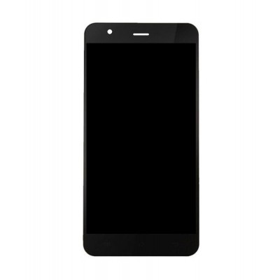 Lcd With Touch Screen For Wammy Note 4 Black By - Maxbhi.com