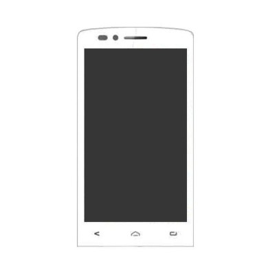 Lcd With Touch Screen For Wham Q4 White By - Maxbhi.com