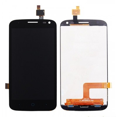 Lcd With Touch Screen For Zte Blade Q Lux 4g White By - Maxbhi Com