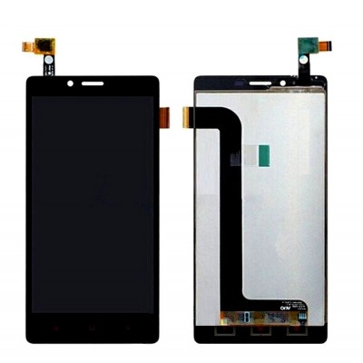 Lcd With Touch Screen For Xiaomi Redmi Note Prime Black By - Maxbhi Com