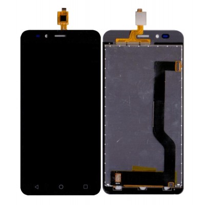 Lcd With Touch Screen For Intex Aqua Trend Grey By - Maxbhi Com