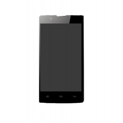 Lcd With Touch Screen For Intex Cloud 3g Candy Silver By - Maxbhi.com