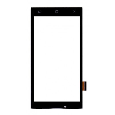 Touch Screen Digitizer For Panasonic P66 Mega Blue By - Maxbhi.com