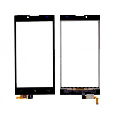 Touch Screen Digitizer For Panasonic P66 Mega Brown By - Maxbhi Com