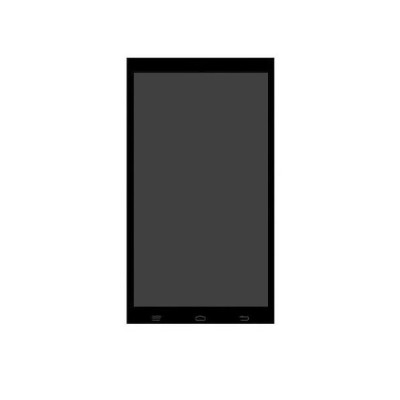 LCD with Touch Screen for Intex Aqua Q7 Pro White