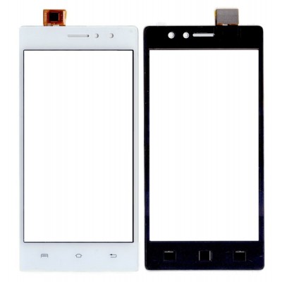 Touch Screen Digitizer For Lava A88 White By - Maxbhi Com