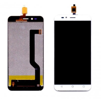 Lcd With Touch Screen For Intex Cloud Swift White By - Maxbhi Com
