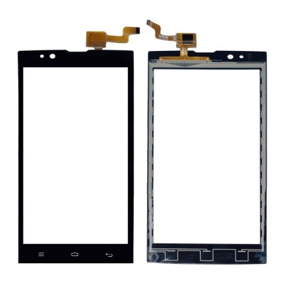 Touch Screen Digitizer For Micromax Canvas Blaze 4g Plus Black By - Maxbhi Com