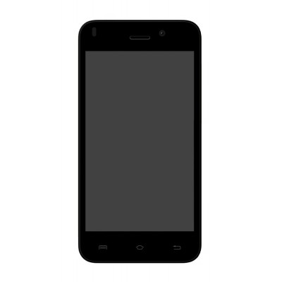 Lcd With Touch Screen For Lava Iris X1 Mini Black By - Maxbhi.com