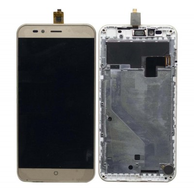 Lcd With Touch Screen For Intex Aqua Turbo 4g Champagne By - Maxbhi Com