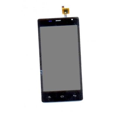 Lcd With Touch Screen For Celkon Campus Prime Brown By - Maxbhi Com