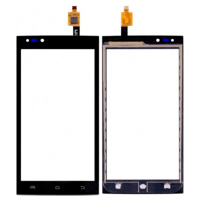 Touch Screen Digitizer For Micromax Canvas Fire 4g Q411 White By - Maxbhi Com
