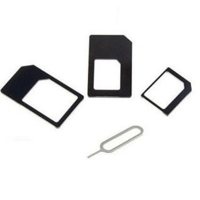 Sim Adapter For Apple iPhone 5, 5G Micro Sim with Ejector Pin