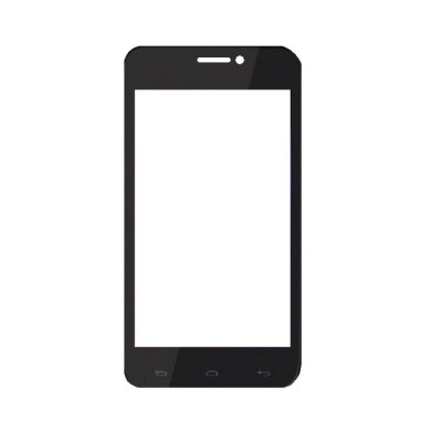 Touch Screen Digitizer For Lava Iris 408e Black By - Maxbhi Com
