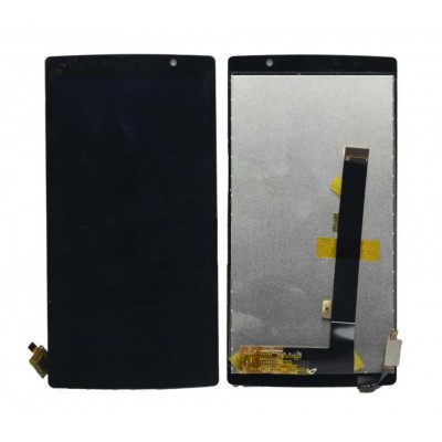 Lcd With Touch Screen For Intex Aqua Craze Grey By - Maxbhi Com