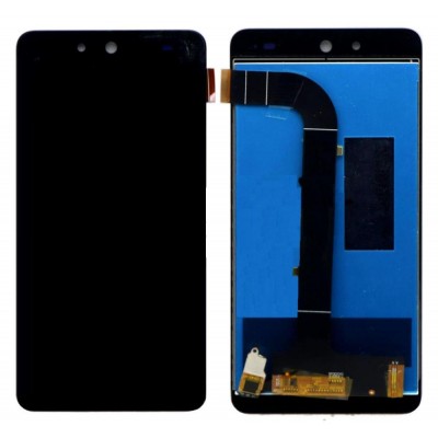 Lcd With Touch Screen For Micromax Canvas Juice 3 Q392 White By - Maxbhi Com