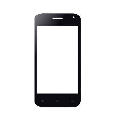 Touch Screen Digitizer For Spice Mi401 White By - Maxbhi Com