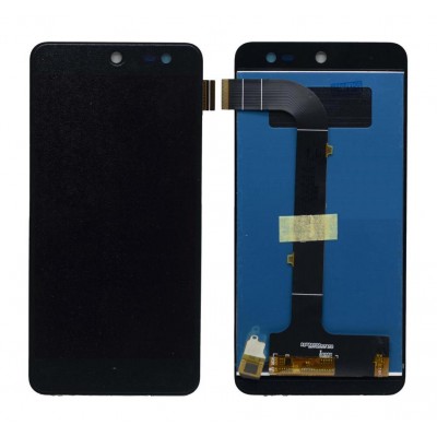 Display for Micromax Canvas Xpress 2 E313 Black (Combo Folder) by Maxbhi.com