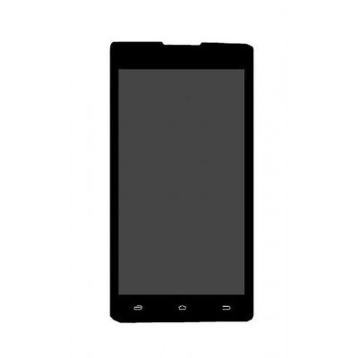 Lcd With Touch Screen For Spice Flo M6130 Black By - Maxbhi.com
