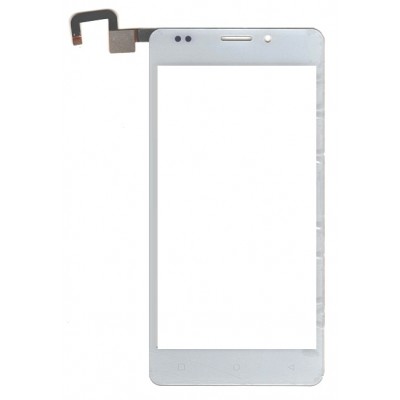 Touch Screen Digitizer For Intex Aqua Life V Black By - Maxbhi Com