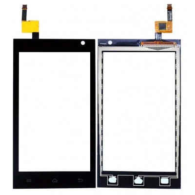 Touch Screen Digitizer For Micromax Bolt S302 Black By - Maxbhi Com